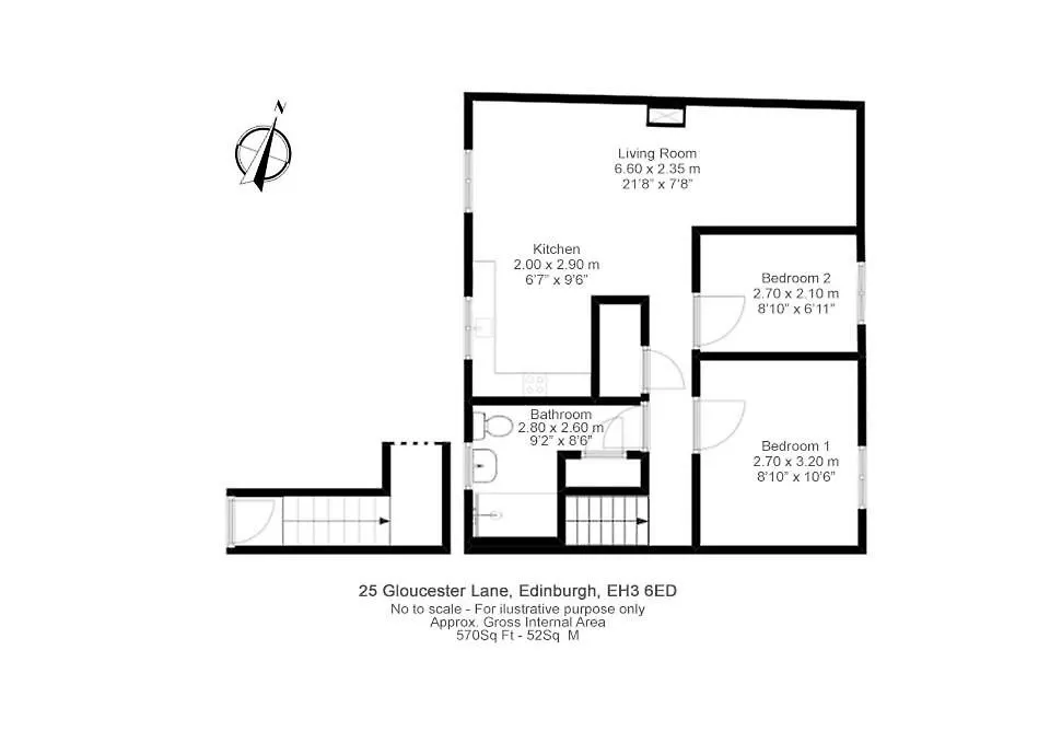 Apartment The Gloucester Lane Residence Edinburgh United Kingdom